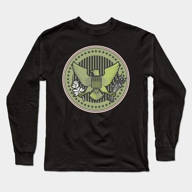 Eagle seal (logo) Long Sleeve T-Shirt by BYVIKTOR